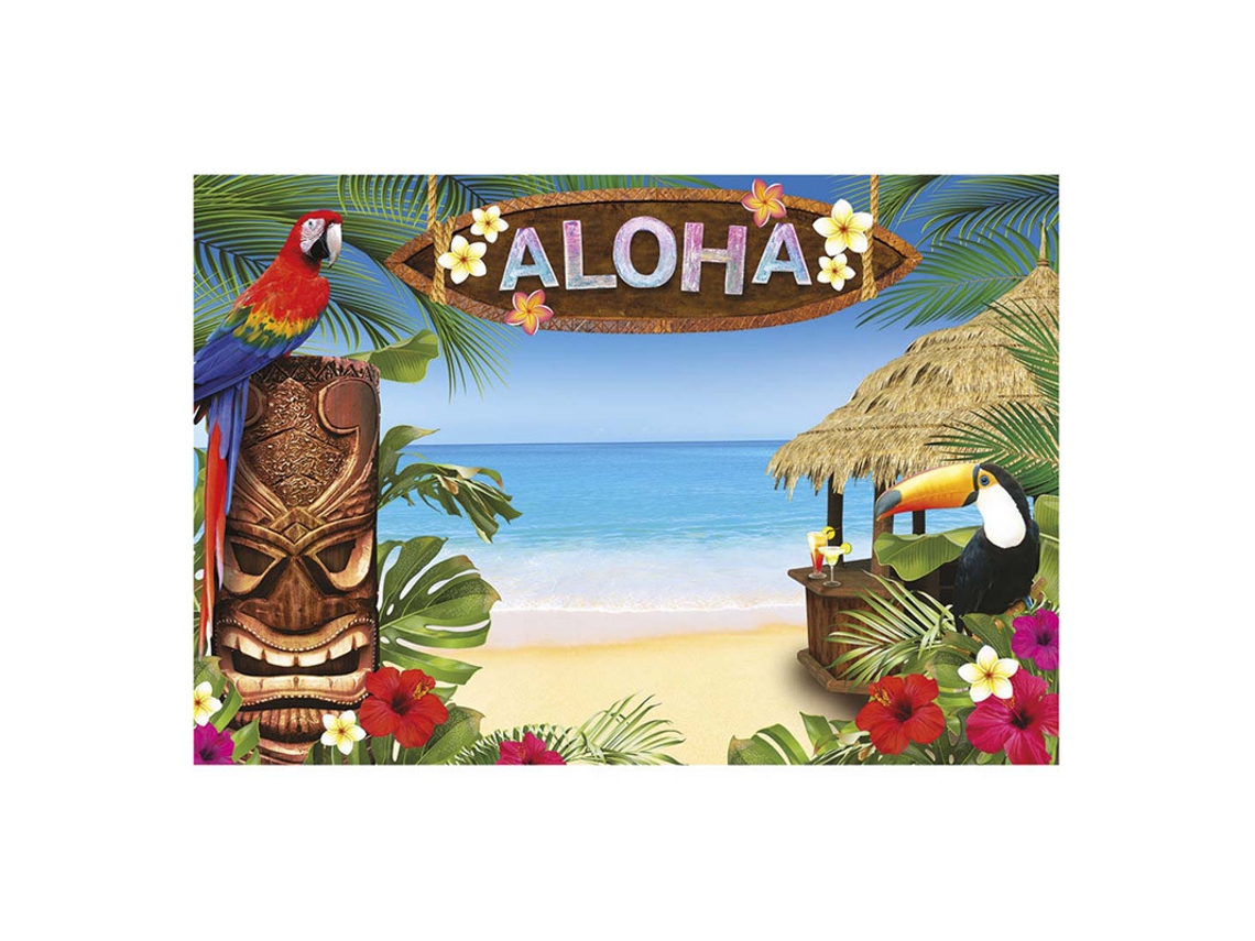 Adereço GUIRCA Tecido Decorativo Havaiano 220 X 150 Cm