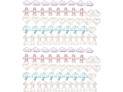 Clips de papel macios, em vários formatos, feitos de metal resistente e Prova Ferrugem, porta-retratos multiuso, presentes