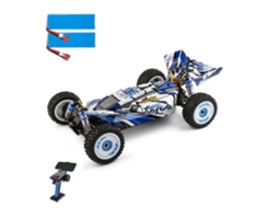 Três Bateriaswltoys 124017 Brushless V2 Rtr 1/12 2.4g 4wd 70km/h Chassi Metal Brinquedo MDUG