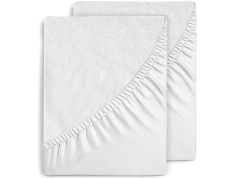 Protetor de Colchão SILVASCAMPUS Impermeável Algodão Branco (200x200)