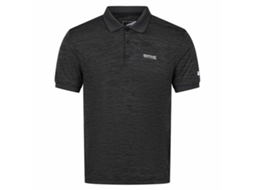 Polo de Manga Curta Homem REGATTA Remex Ii Ash Cinzento Escuro L
