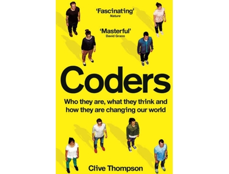 Livro Coders de Clive Thompson (Inglês - 2020)