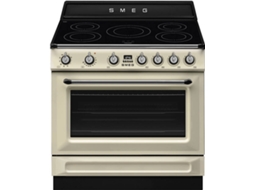 Fogão SMEG Victoria TR90IMP (129L -  Elétrico de indução - Creme)