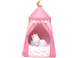Luminária Noturna Unicórnio Decoração De Mesa Luminosa E Kawaii Para
