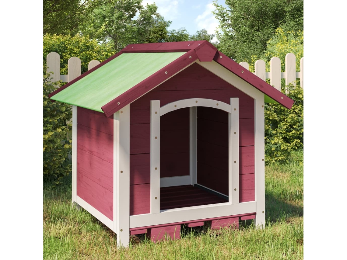 Vidaxl Casota 65x65x61,5 Cm Pinho Maciço Moca