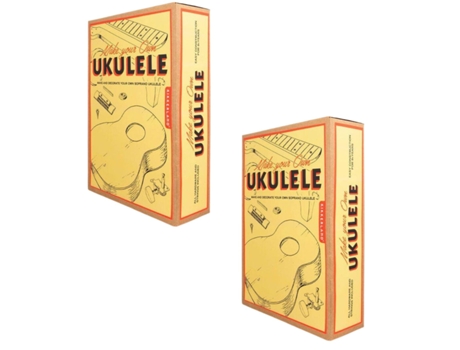 2 ukuleles automontáveis KIKKERLAND