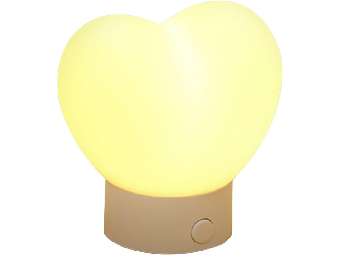 Conjunto De 3 Luminárias Noturnas Magnéticas Em Formato Coração,