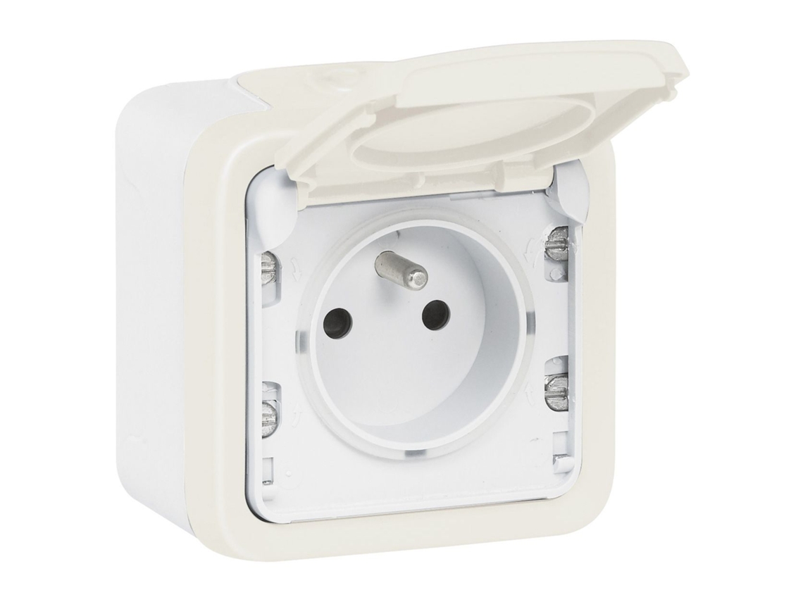 Plexo Caixa Simples Branco Ref: 069689