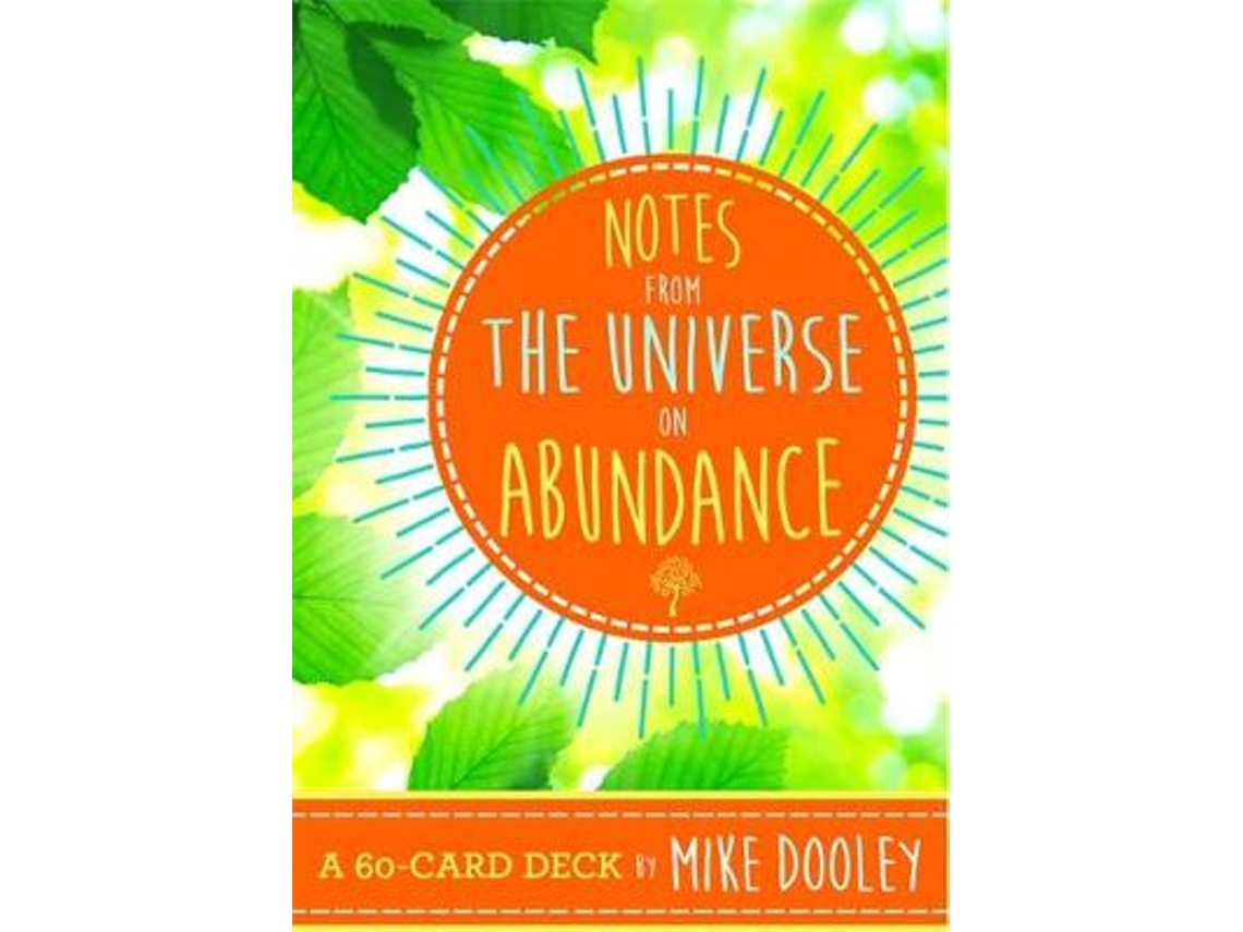 Livro Notes from the Universe on Abundance de Mike Dooley (Inglês)