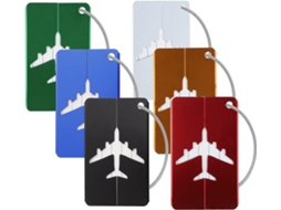 3 Etiquetas BRILVIBERA em PVC para viagens