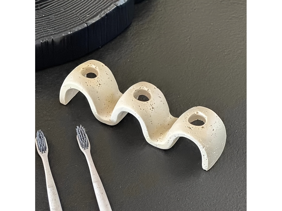 Suporte Escova Dentes Bancada Banheiro