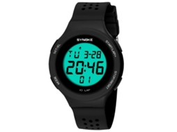 Reloj Electrónico Deportivo Multifuncional Impermeable Con Pantalla Digital (negro)