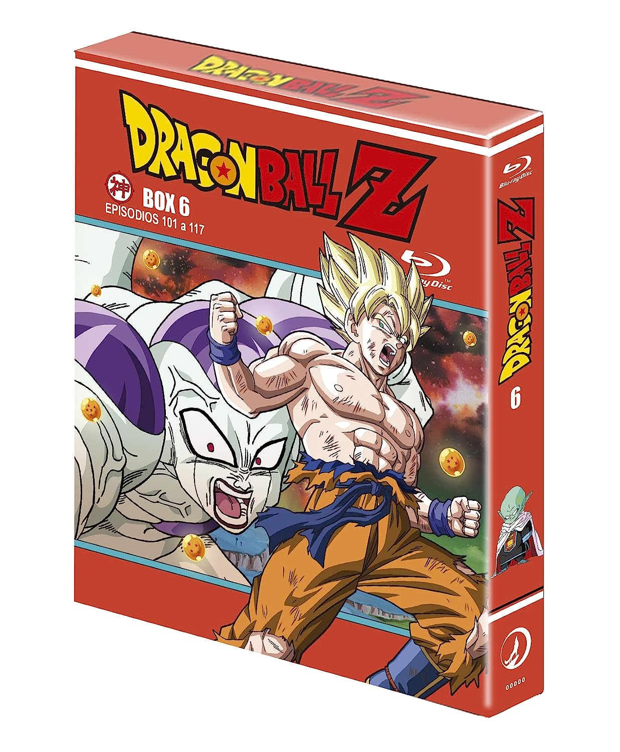 DVD Dragon Ball Z Box 6 Episodios 100 a 117 18 Episodios