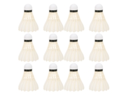 Business 12pcs Shuttlecocks de Penas de Ganso 1005 Duráveis para Treino e Prática de Badminton Esportivo