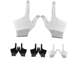 Conjunto De 4 Pares Palhetas Precisão Para Bilhar Com Tela Sensível Ao Toque, Para Uso Com Dois Dedos, Nas Cores Preto E
