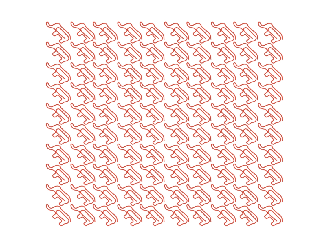 100 Clips De Papel Com Forma Bonita Resistente A Deslizamiento Inoxidable Para Manualidades Vermelho
