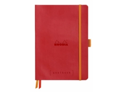 Caderno Rhodia 117582c A5 Capa Mole 240 Páginas Numeradas Brilvibera