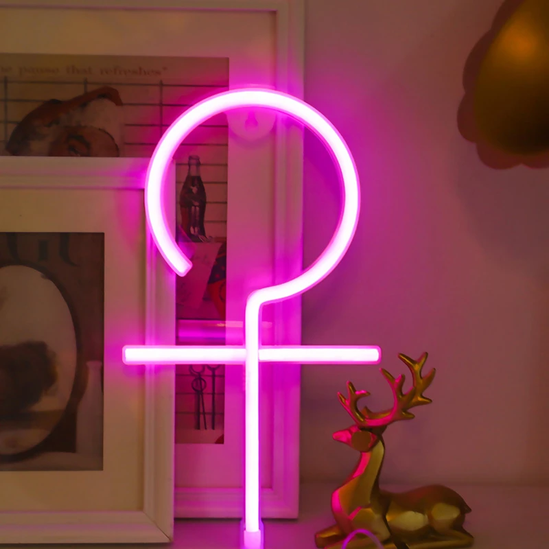 Letreiro Neon Led, Para Quarto, Sala De Jogos, Bar, Festas E Parede, Aplicação Doméstica Versátil Em Diferentes Espaços