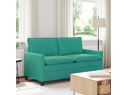 Vidaxl Sofá Turquesa 156 X 81 X 87,5 Cm Veludo