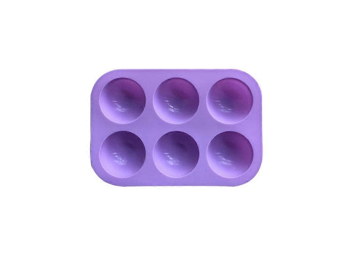 Forma de silicone com 6 cavidades para assar bolinhos e muffins AQUAFORGE