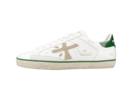 Sapatos De Homem Premiata Steven Tecido Branco (46)