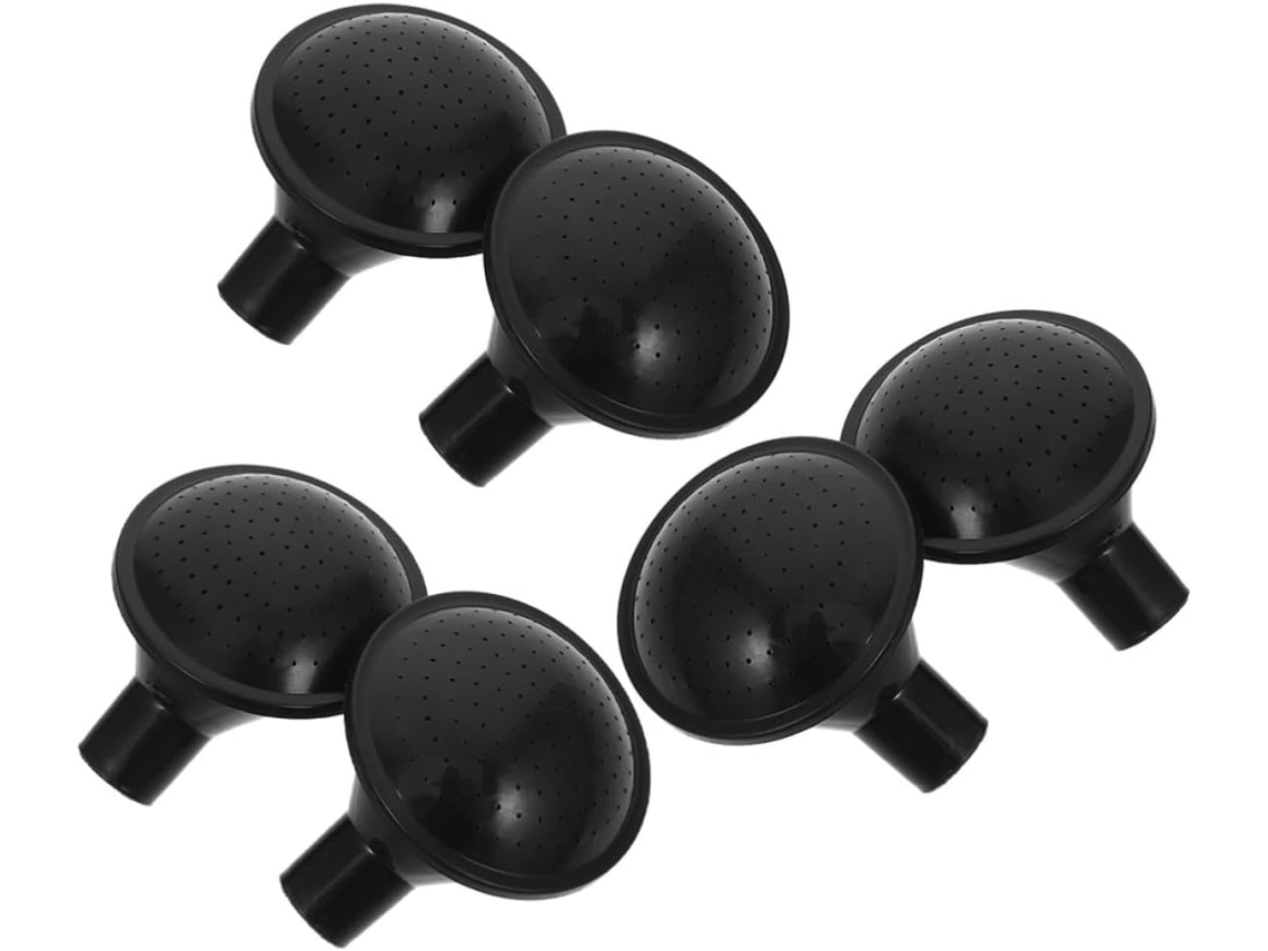 Kit de 6 Bicos Pulverizadores Inoomp para Regadores, Bicos de Plástico com 23 Mm de Diâmetro, Ideais para Regar com CHABERLU