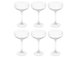 Pacote com 6 Taças de Champanhe Vintage 315ml DAM