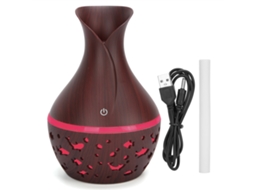 Umidificador E Difusor De Aromas Usb Elétrico Mini De 300ml Para Mesa