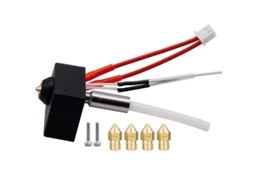 Para Neptune 3 Plus/pro 3d Cabeça De Impressora Hotend Bicos Kit 0,4mm Para Neptune 3 Db Aquaforge