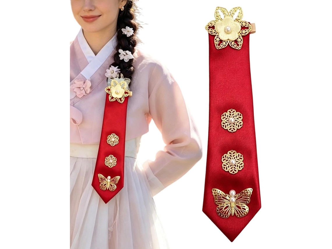 Acessório De Cabelo Tradicional Coreano Em Forma De Borboleta Para Hanbok