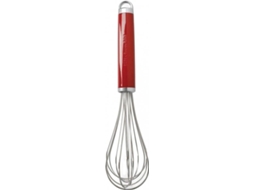 Batedor KITCHENAID Vermelho (Aço inoxidável - 28x7 cm)