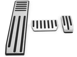 Capas Pedal Freio Acelerador Aço Inoxidável Tesla Model S X 2013-2022 Esquerda