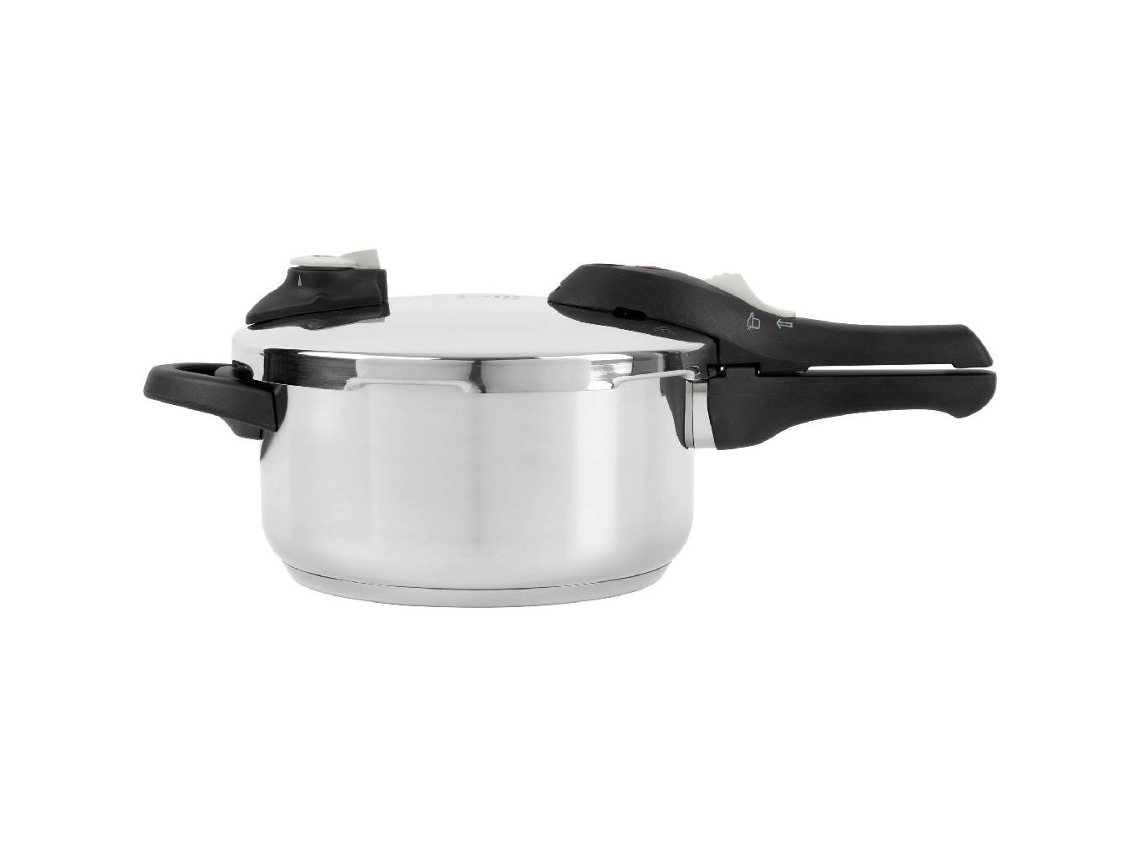 Panela de Pressão Kasa Super Fast 4L em Aço Inoxidável