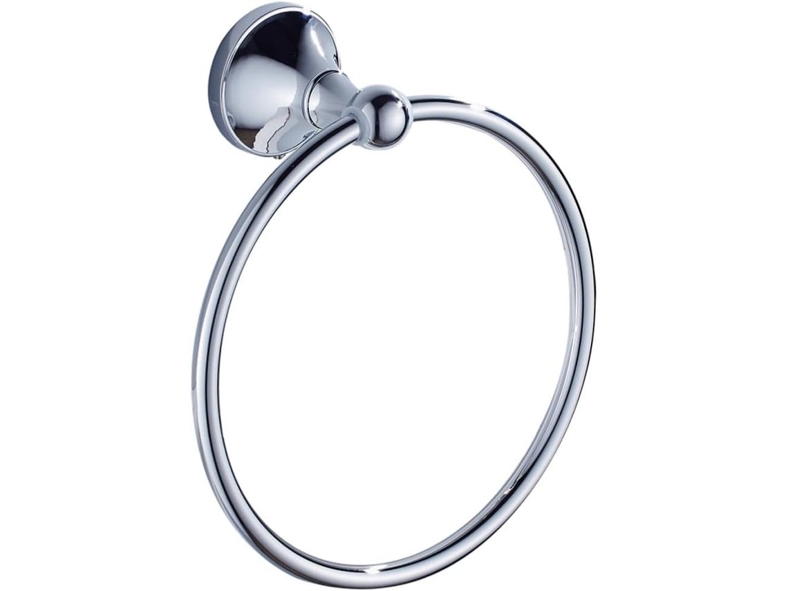 Porta-toalhas De Banheiro Em Cobre Cromado, Modelo Simples Para