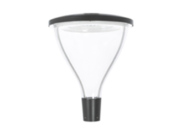 Luminária Led 40W Lumistyle Lumileds Philips Xitanium Regulável Dali Iluminação Pública 4000K Assimétrica 140ºx60º Branco Neutro LEDKIA
