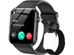 Smart Watch para Homens e Mulheres Tela Hd de 1 85 com Fazer e Atender Chamadas Assistente de Voz Ai Monitor de Spo2/Frequência