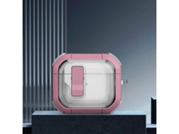 Estojo Protetor Thunder Clear Para Fones De Ouvido Sem Fio Com Interruptor Magnético Para Airpods 3