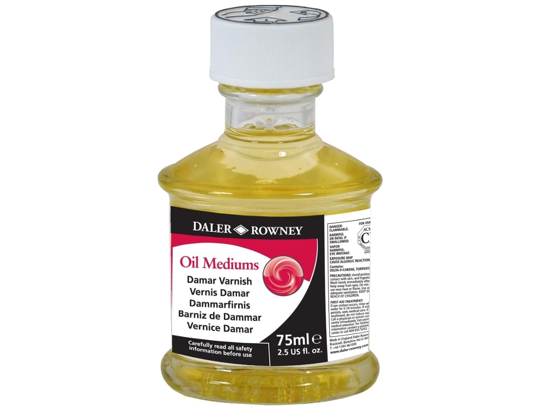 Barniz Daler Rowney Damar 75 Ml Para Decoupage E Mapas