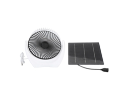 Ventilador clip para carrinho de bebê com 3 velocidades e luz noturna S/MARCA
