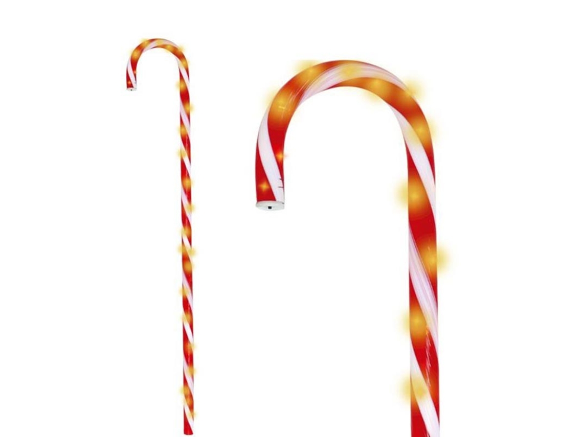 Bastão de doces com luz 70 cm