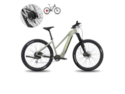 Zhepir Ebike Mtb Verde Militar VIKETORY