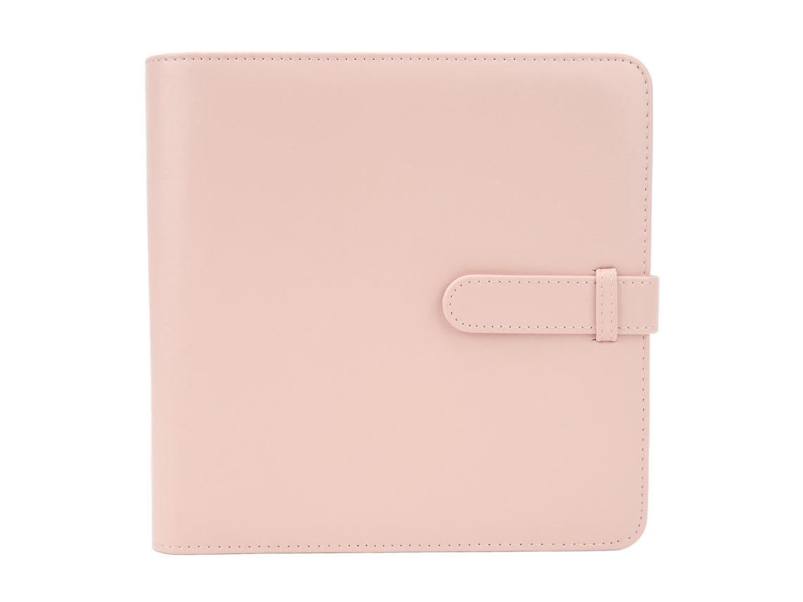 3 Inch 288 Pockets Photo Album Large Capacity Multifunction Pu Leather Photo Album For Mini 12 11 Pink LAXISCREED