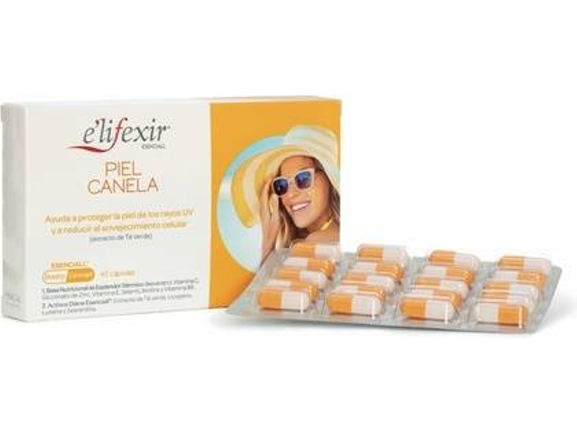 Suplemento Alimentar ELIFEXIR Pele De Canela Esenciall (40 cápsulas)