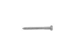 Parafuso De Cabeça Sextavada Din-571 8x70mm Com Revestimento De Zinco - Pacote Com 200 Unidades