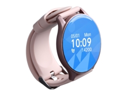 Relógio Inteligente 1.43 Polegadas Monitoramento de Saúde Chamada Bluetooth Ip67 Rosa
