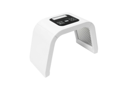 Máscara Facial Led, Sete Ondas De Luz, Rejuvenescimento Da Pele, Branco