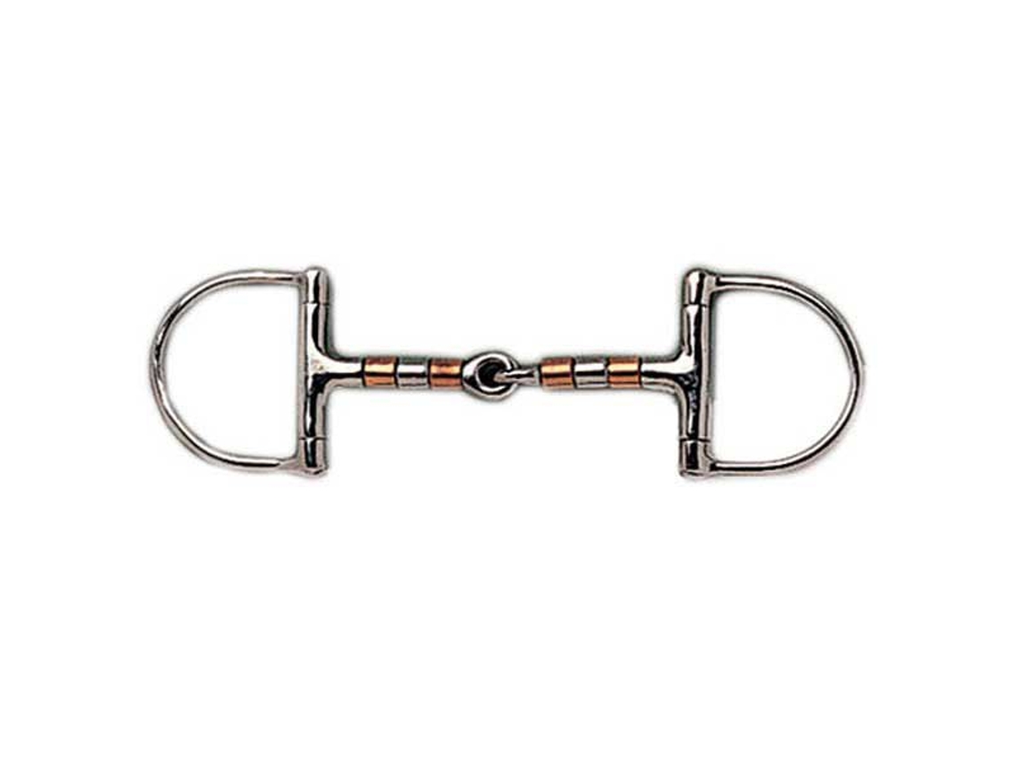 Cobre-Ring Snaffle D Prateado 13.5 Cmsefton