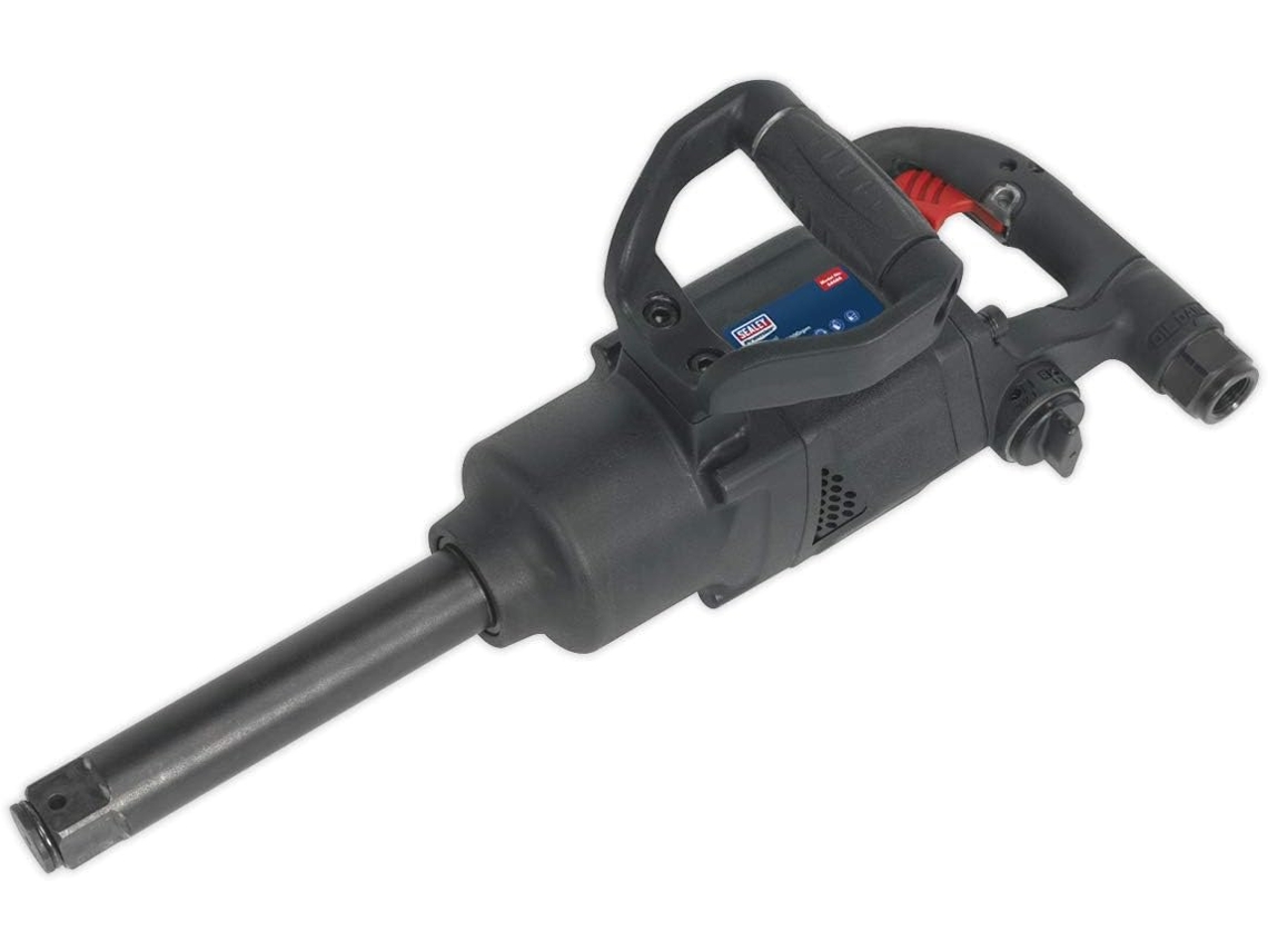 Chave De Impacto Pneumática Com Encaixe Quadrado De 1" E Martelo Duplo - Compacta