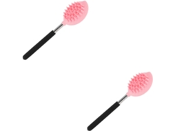 Lurelia Pack De 2 Buchas Vegetais De Banho Para Corpo E Rosto, Bucha Vegetal, Cabo Longo E Pega Ergonómica