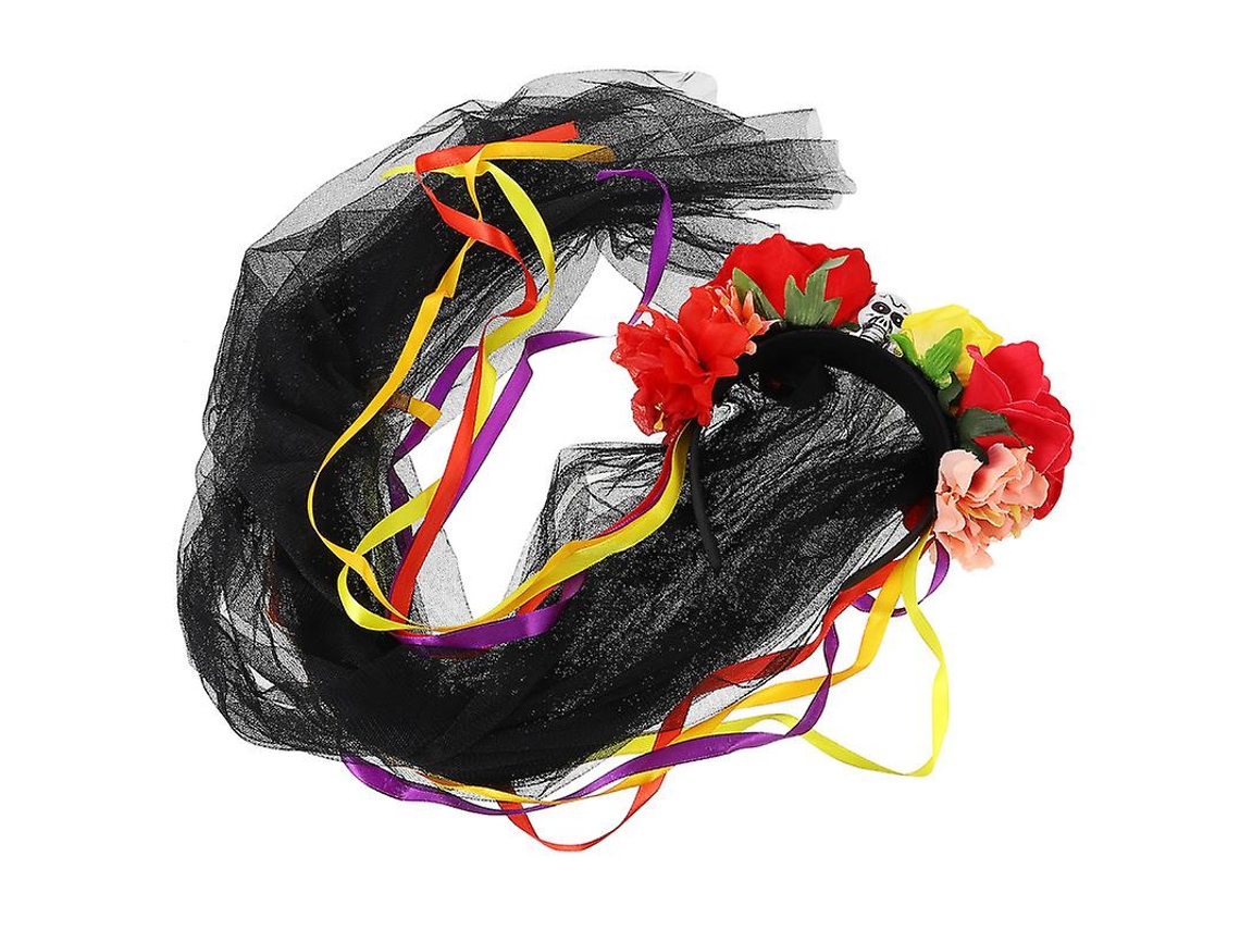 1 Peça de Faixa de Flor de Halloween para Decorações de Halloween ALLINLESS